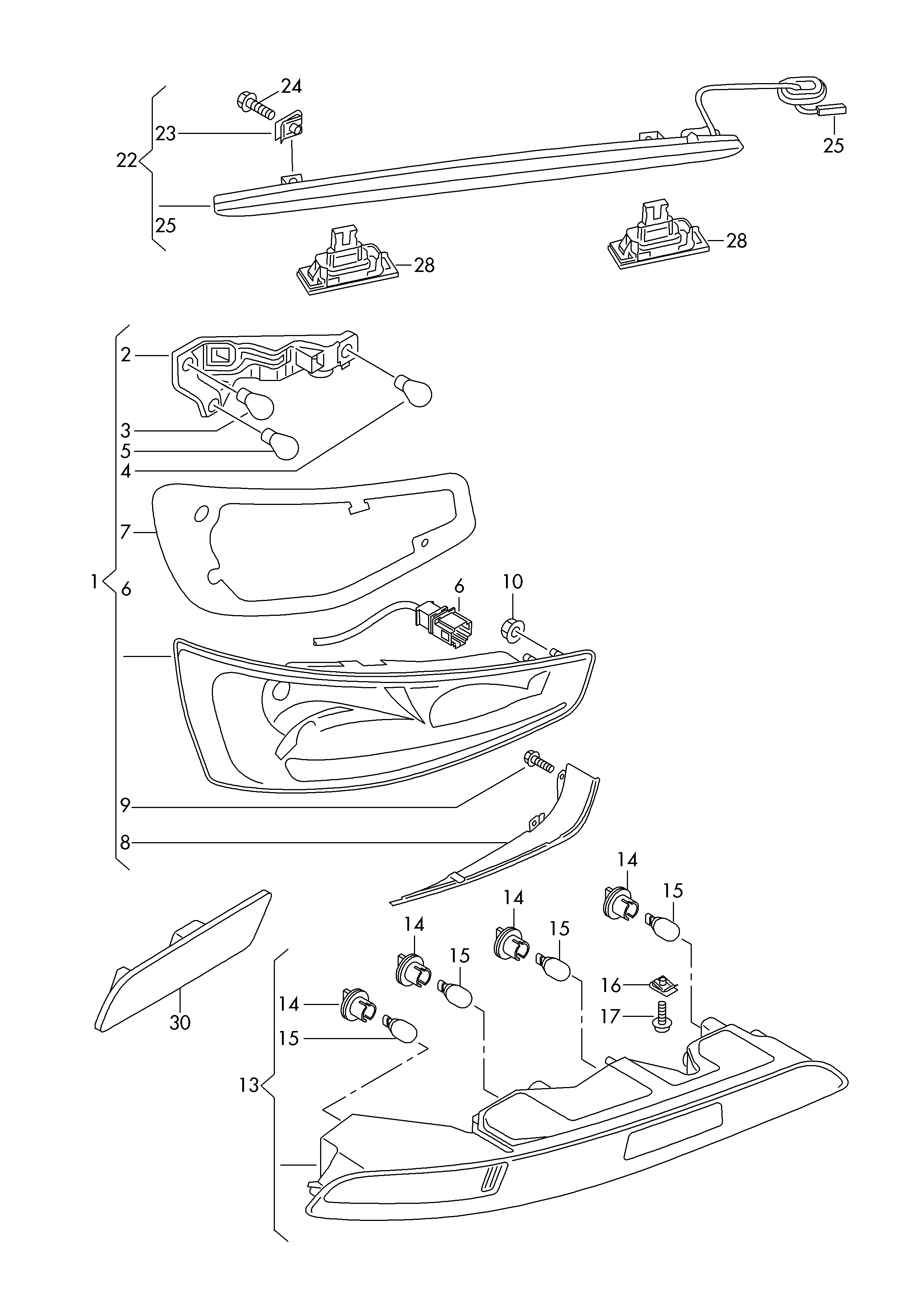 AUDI 4G0943021 - Numurzīmes apgaismojuma lukturis ps1.lv