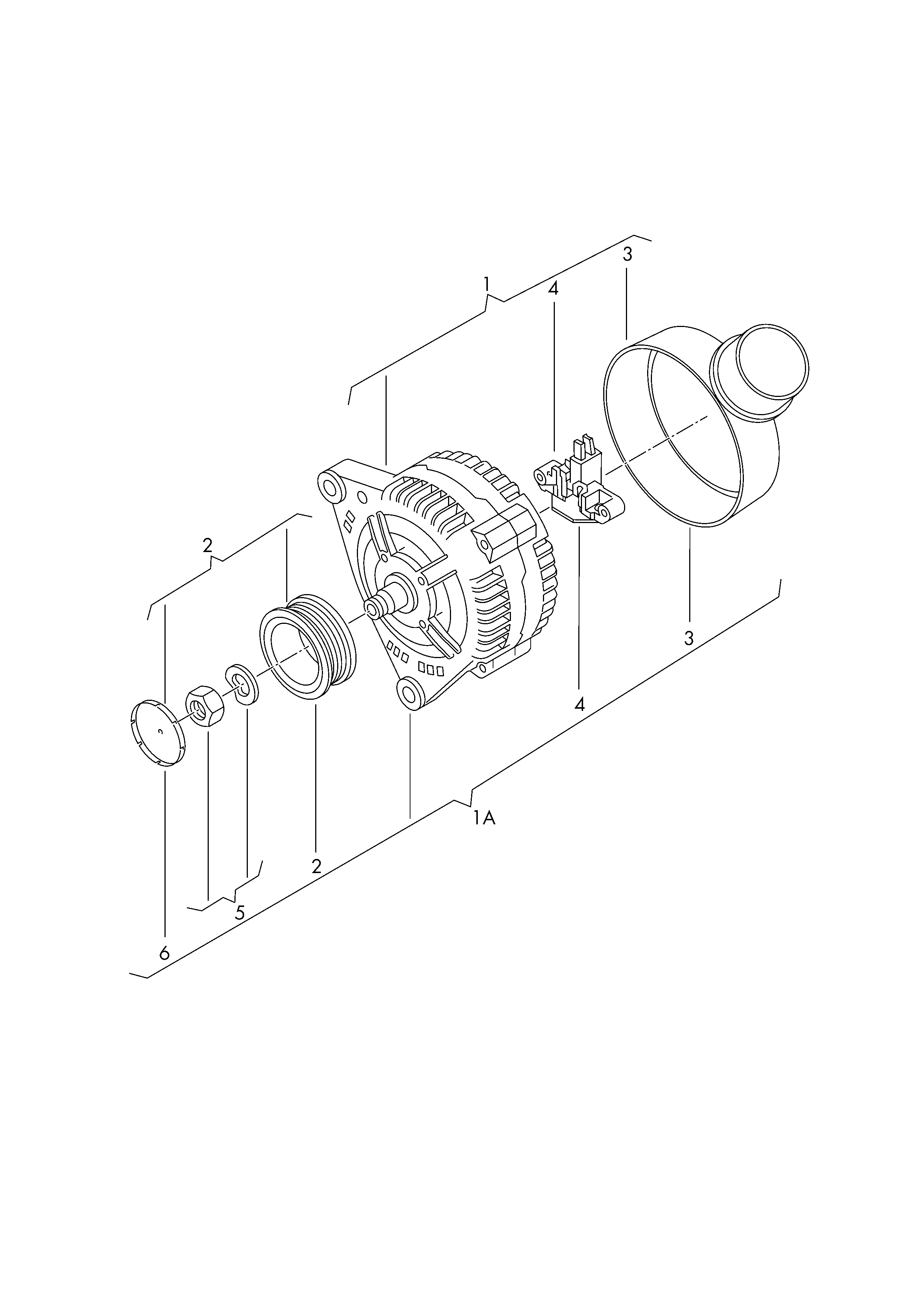 VAG 03L903803C - Ģeneratora sprieguma regulators ps1.lv