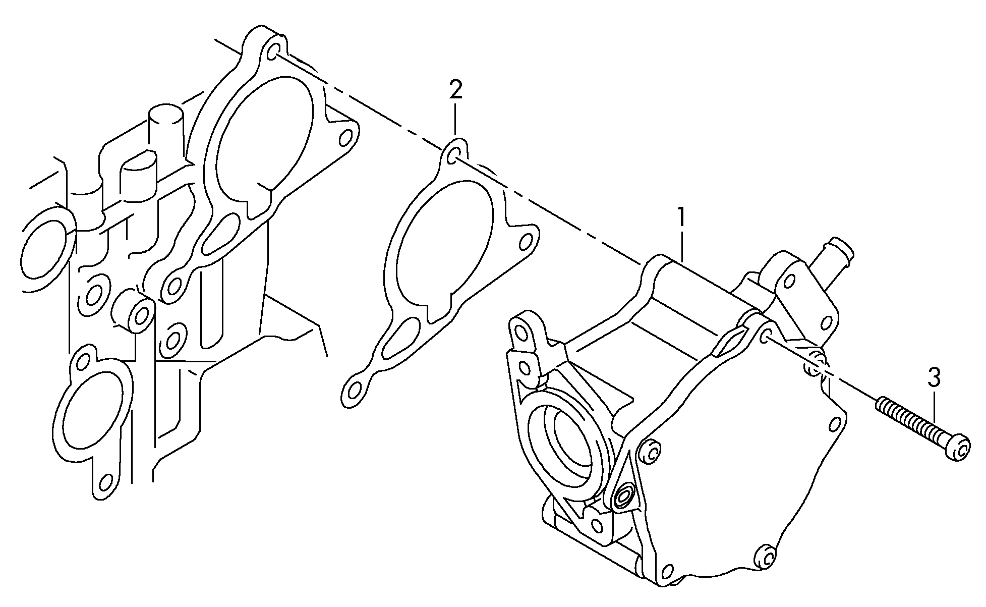 Skoda 06J 145 100 G - Vakuumsūknis, Bremžu sistēma ps1.lv