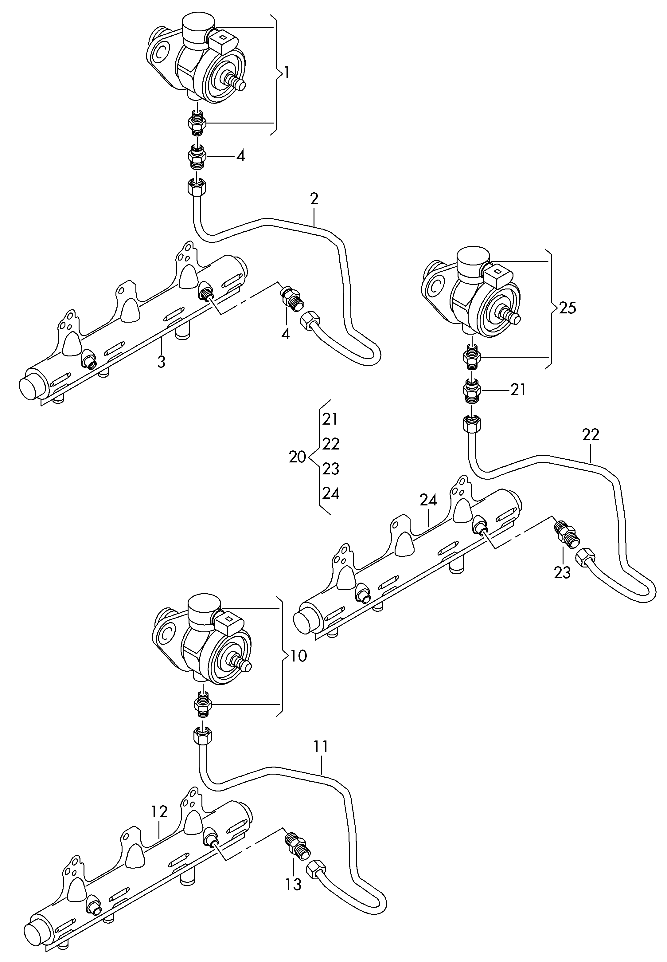 Seat 06J 127 025D - Augstspiediena sūknis ps1.lv