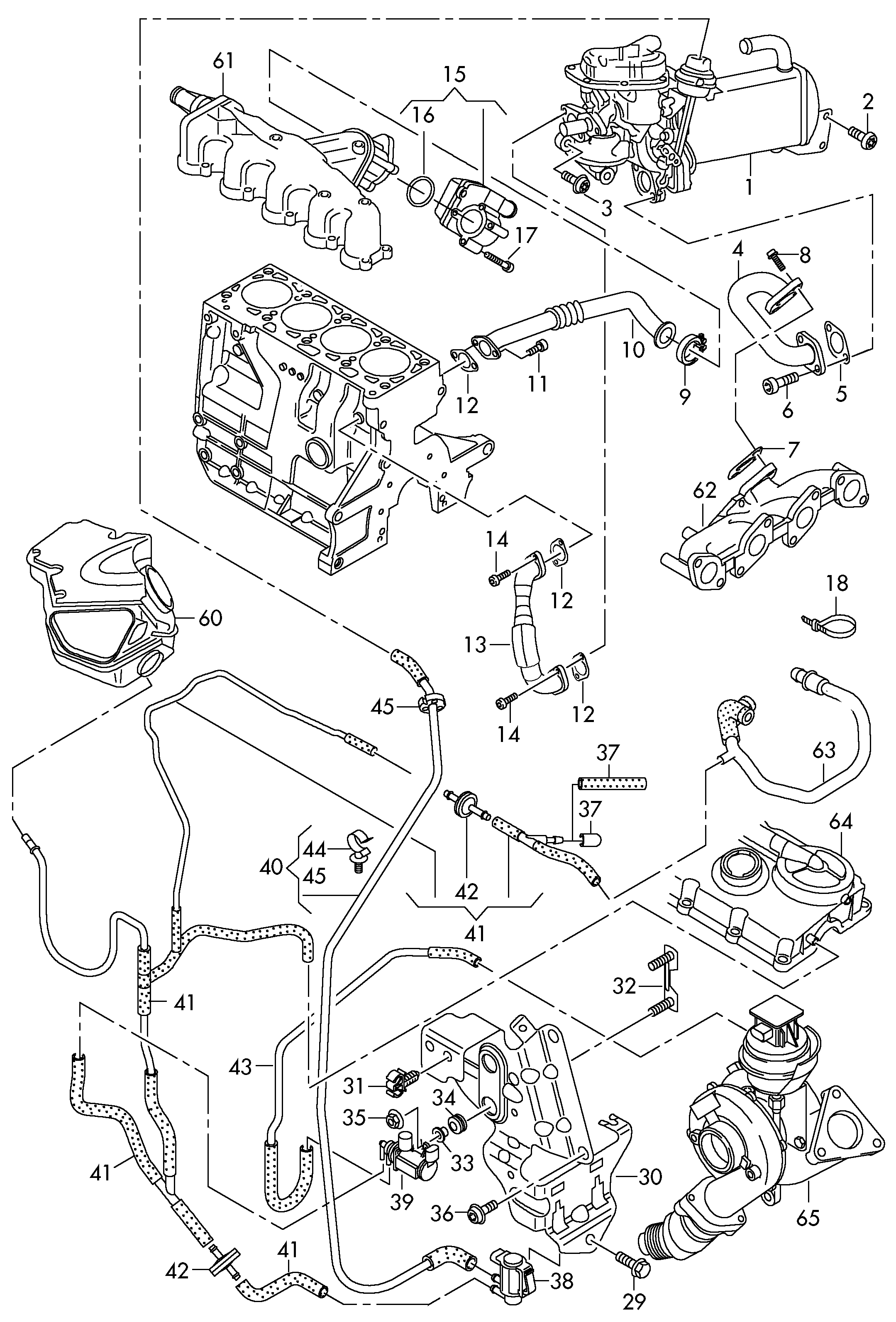 Skoda 03L131512DN - Izpl. gāzu recirkulācijas vārsts ps1.lv