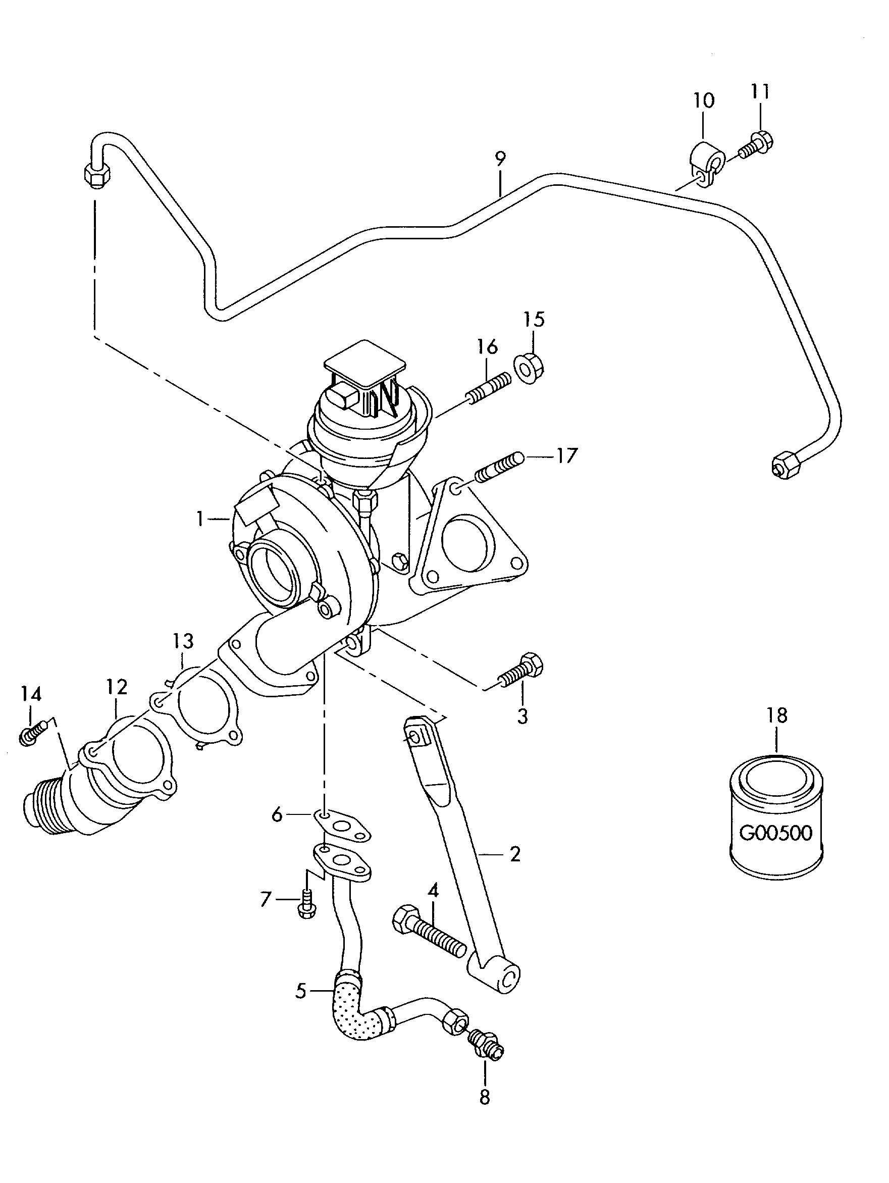 VW 03L145721B - Kompresors, Turbopūte ps1.lv