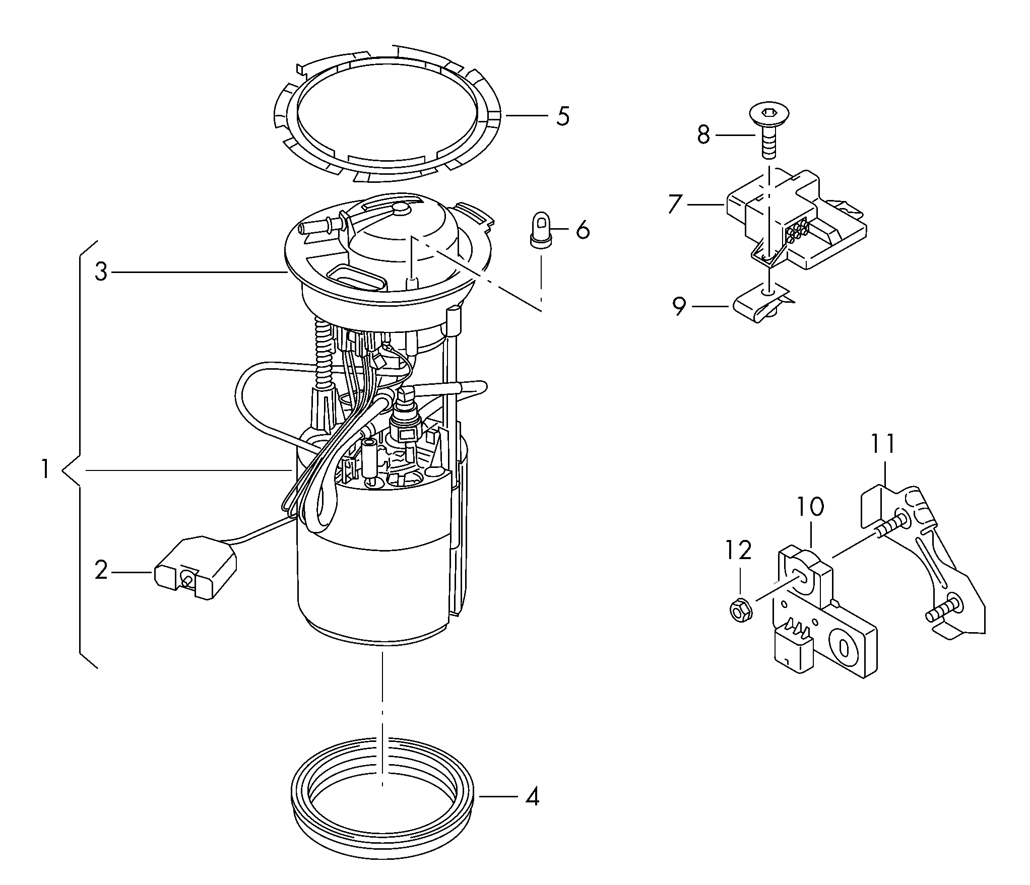 Porsche 4G0 906 093 H - Vadības bloks, Degvielas sūknis ps1.lv