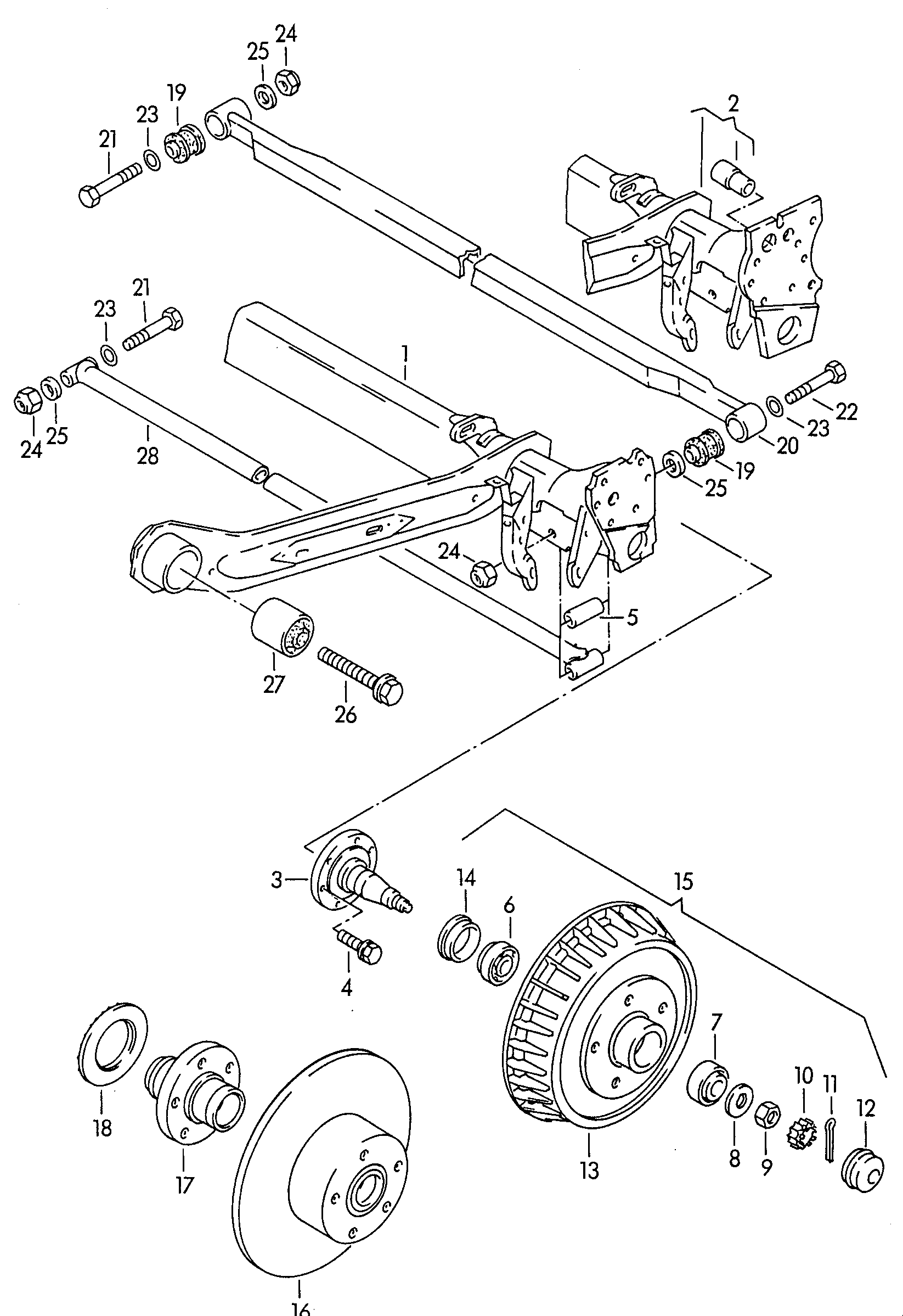 Porsche 211 405 645D - Riteņa rumbas gultņa komplekts ps1.lv