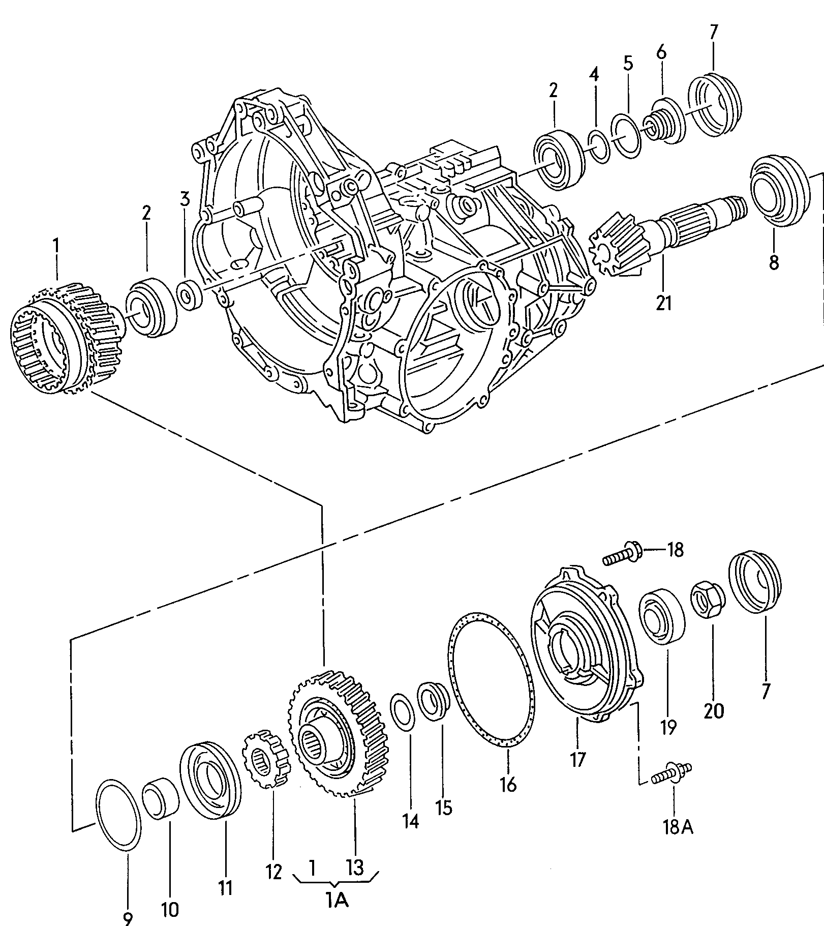 VW 113517185B - Riteņa rumbas gultņa komplekts ps1.lv