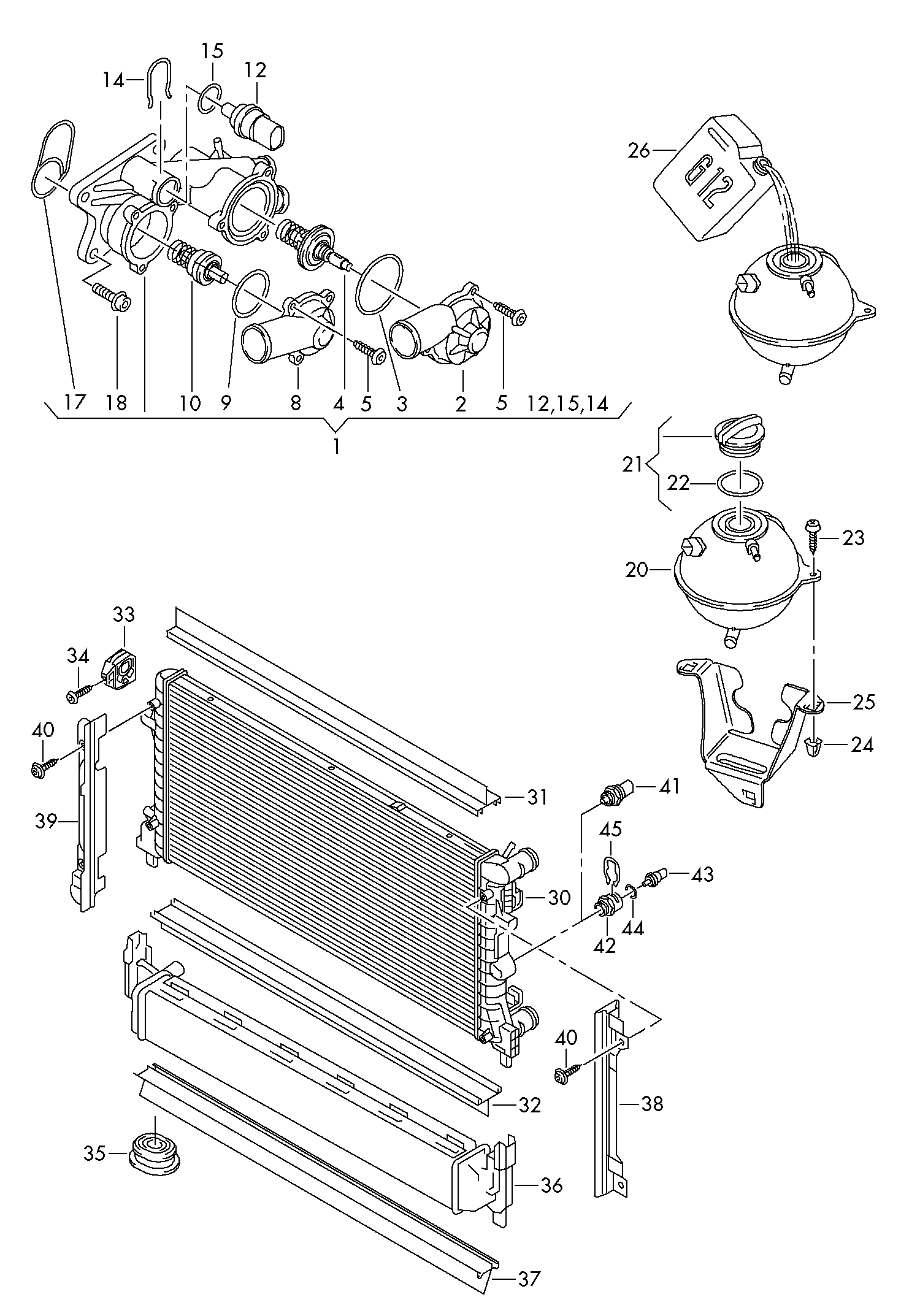 Opel 03C121110Q - Termostats, Dzesēšanas šķidrums ps1.lv