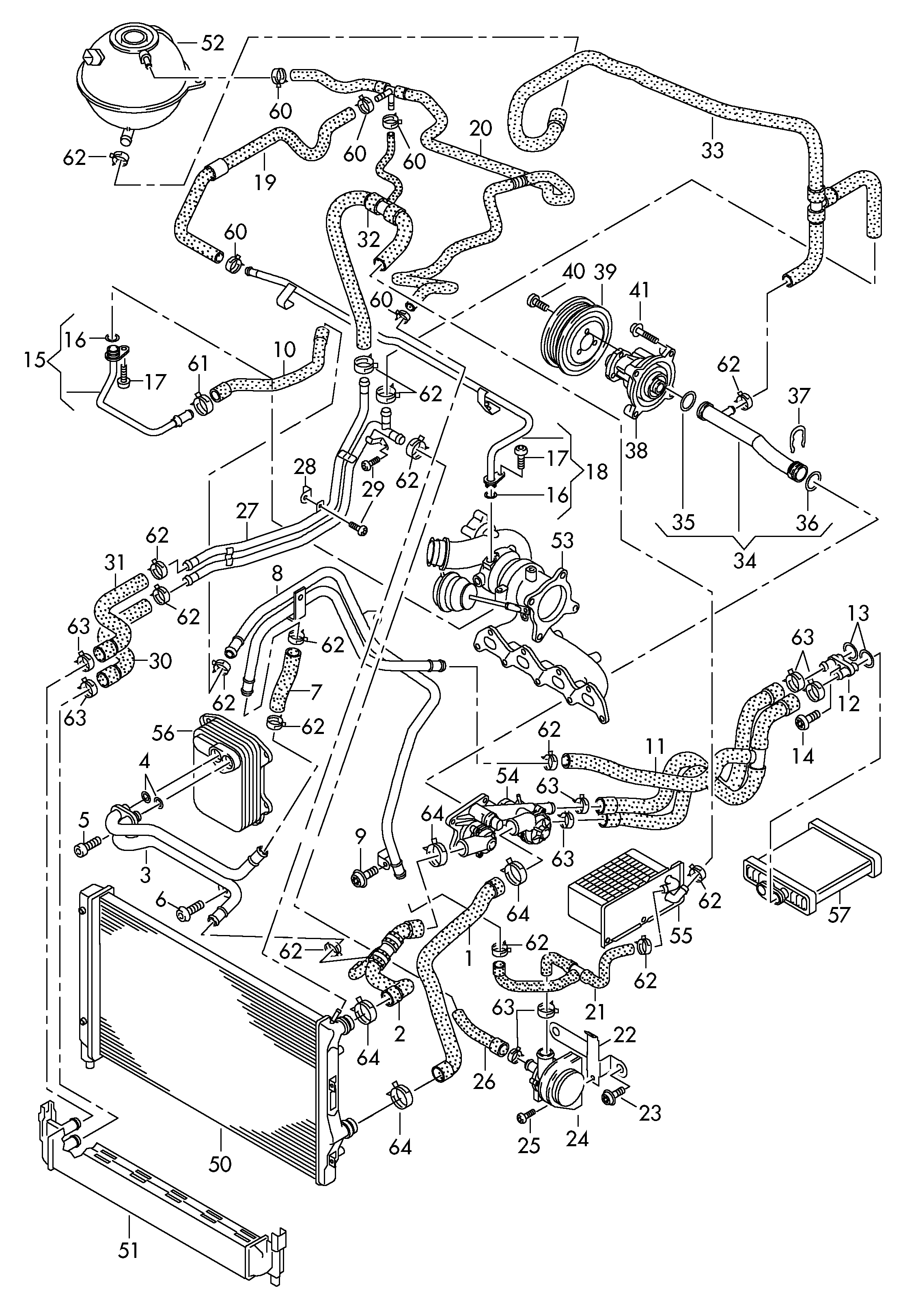 VW 03C 121 008 E - Ūdenssūknis ps1.lv