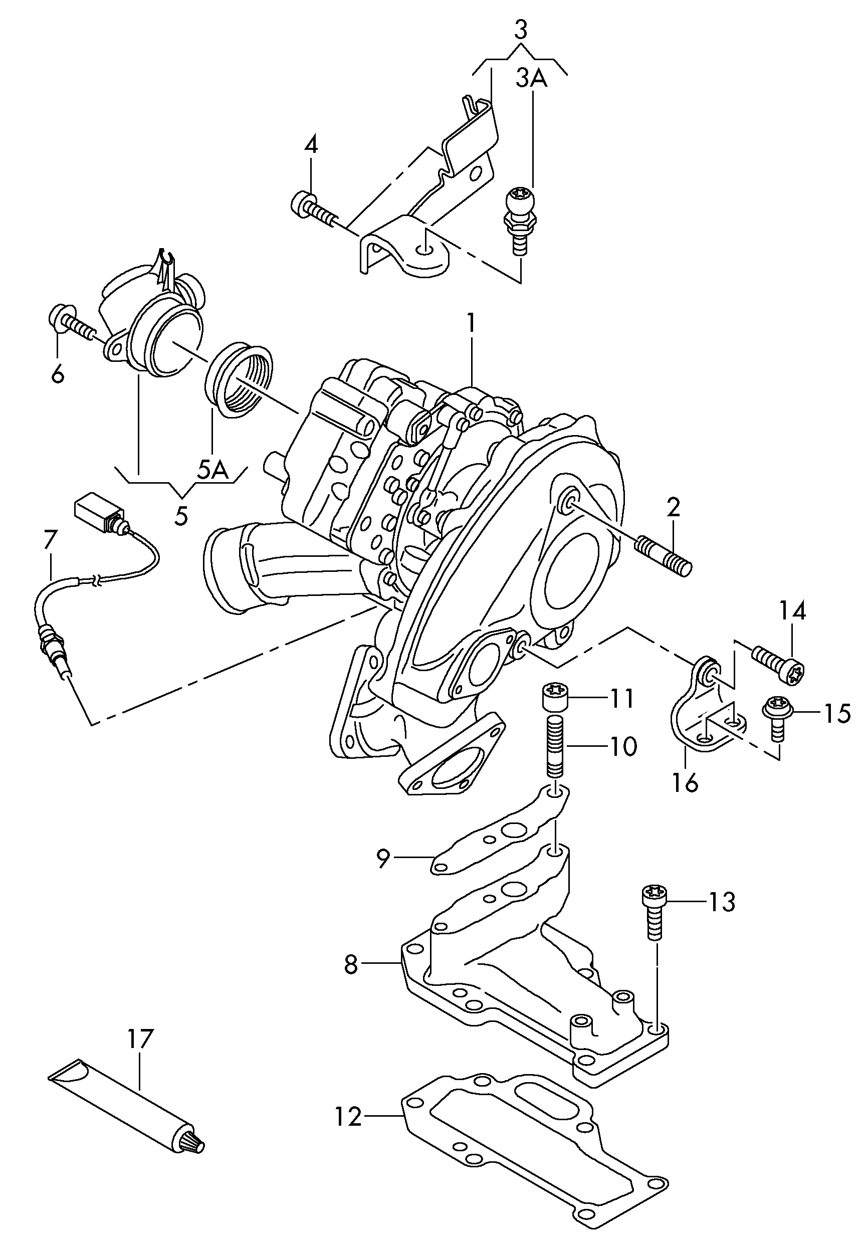 AUDI 059145874c - Kompresors, Turbopūte ps1.lv