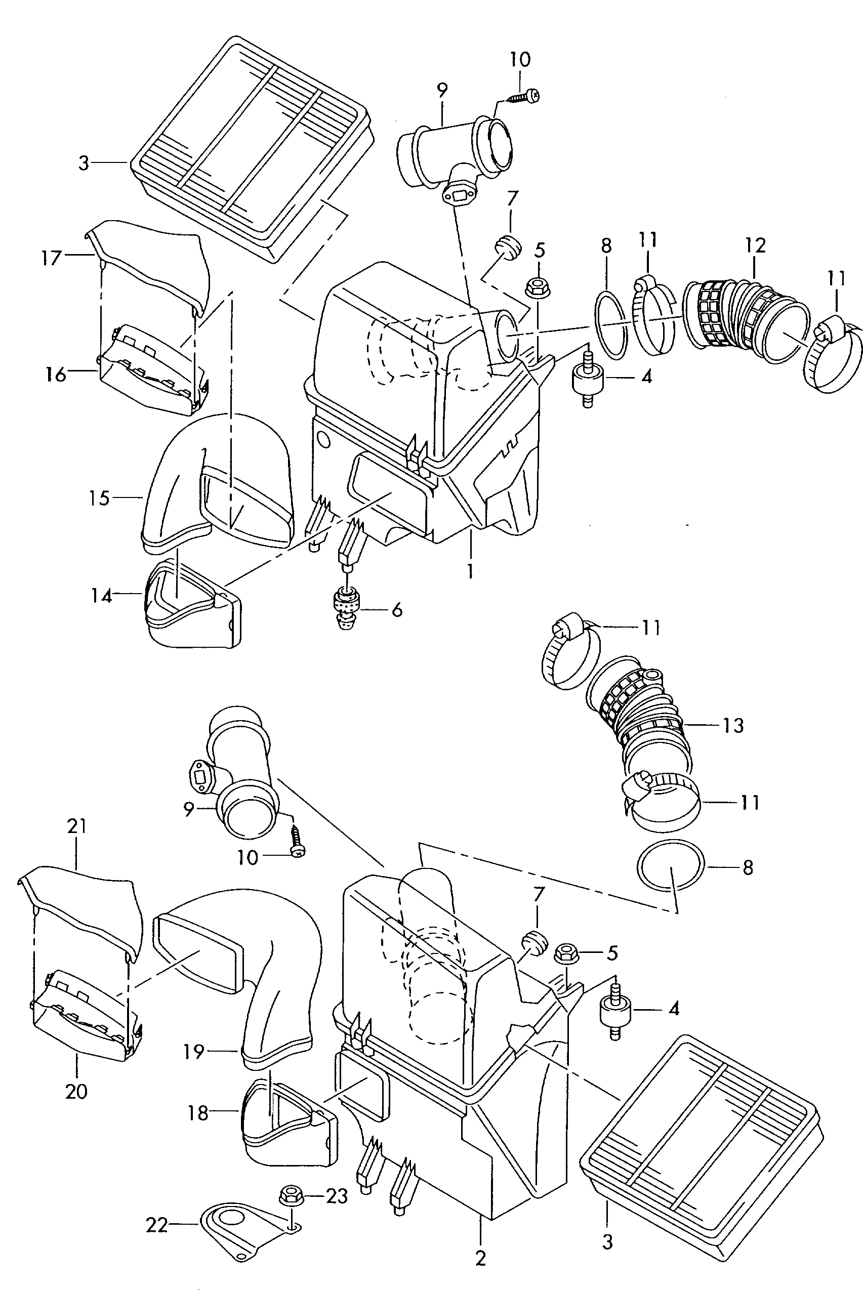 Porsche 07C906461 - Gaisa masas mērītājs ps1.lv