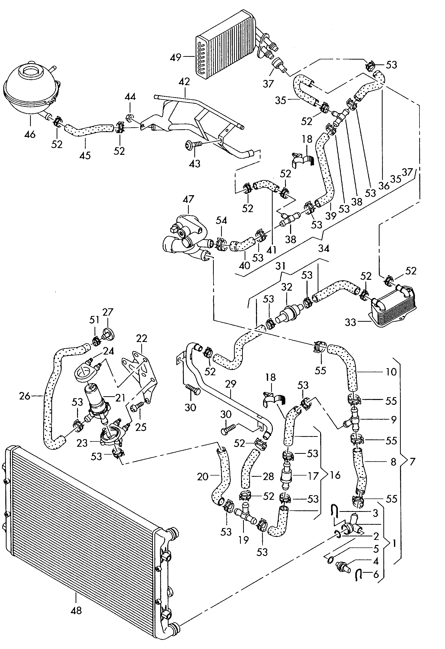 Seat 3D0 965 561 D - Ūdens recirkulācijas sūknis, Autonomā apsildes sistēma ps1.lv