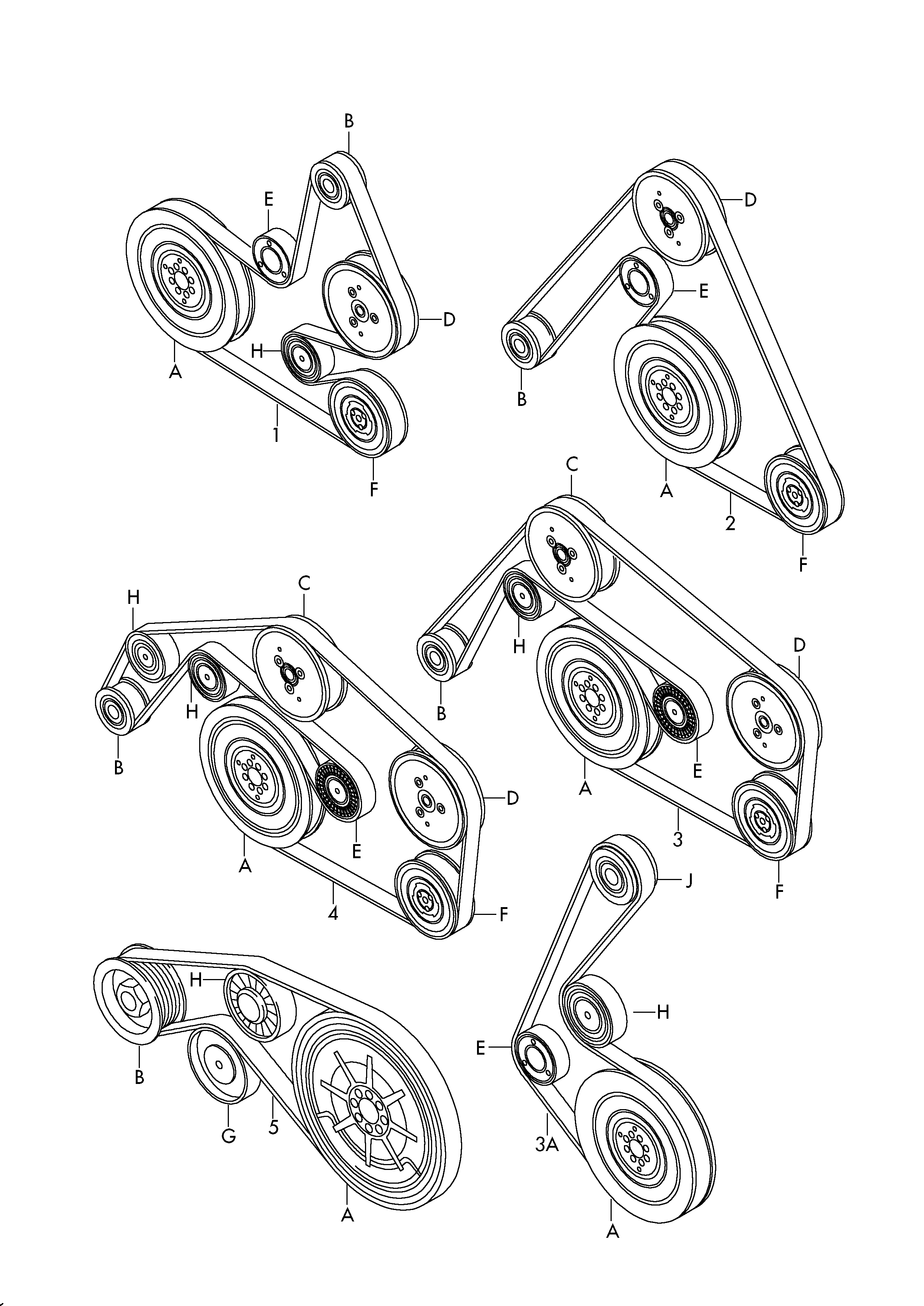 VW 03L 903 137 A - Ķīļrievu siksna ps1.lv