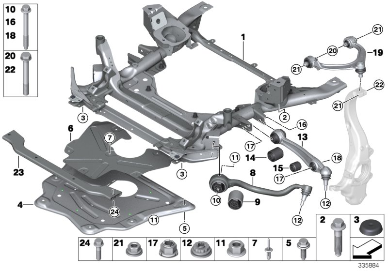 BMW 31 12 6 864 821 - Neatkarīgās balstiekārtas svira, Riteņa piekare ps1.lv