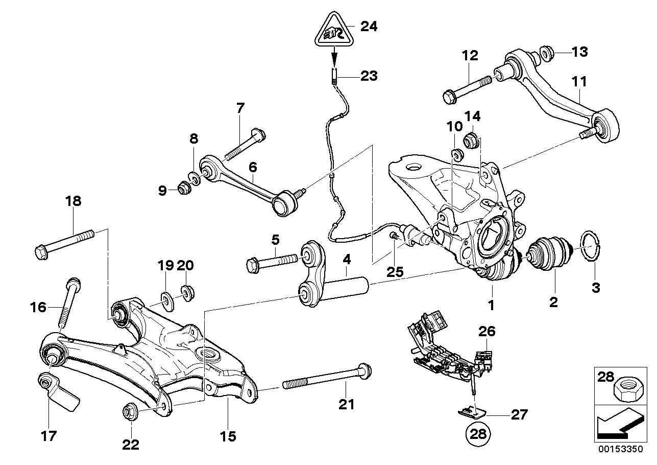 BMW 33 32 6 770 859 - Neatkarīgās balstiekārtas svira, Riteņa piekare ps1.lv