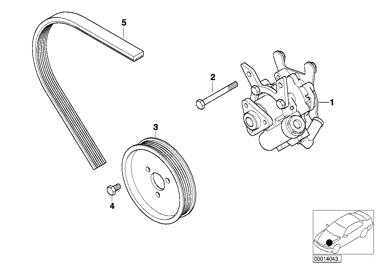 BMW 32 41 1 094 962 - Hidrosūknis, Stūres iekārta ps1.lv