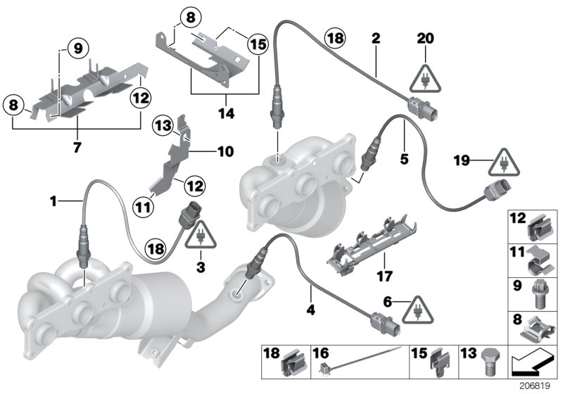 BMW 11 78 7 545 244 - Lambda zonde ps1.lv