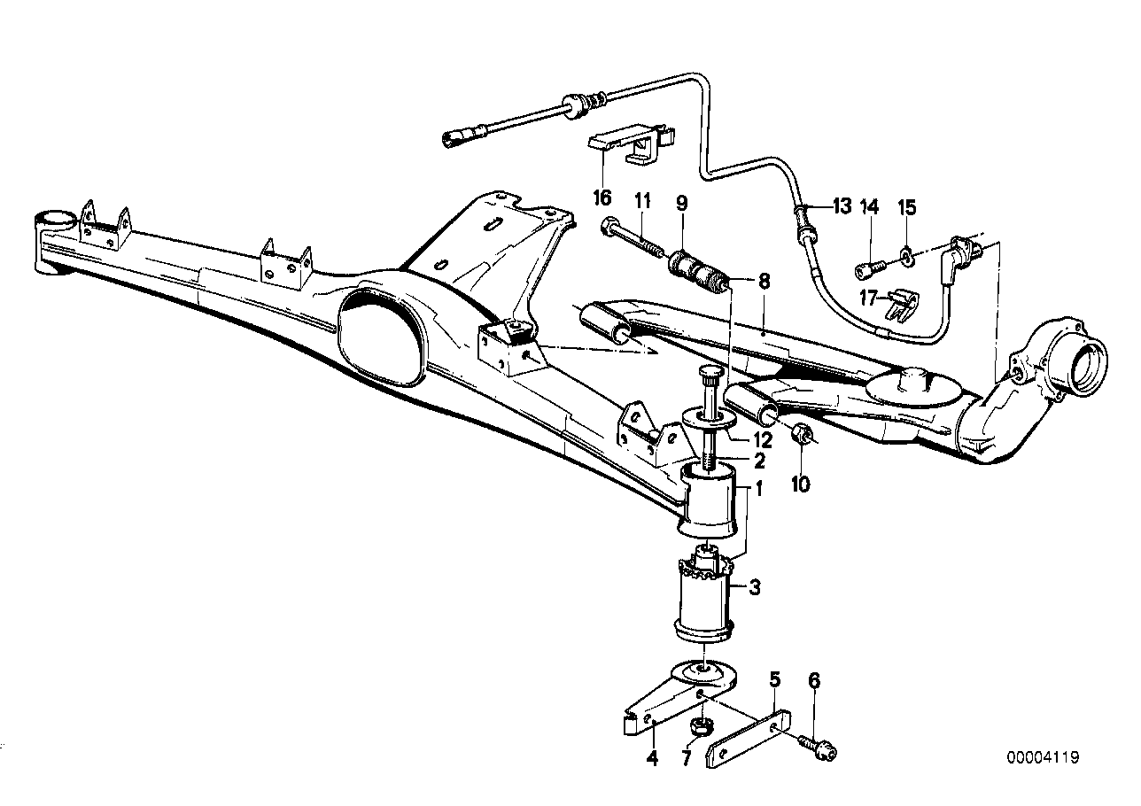 BMW 33329058822 - Montāžas komplekts, Neatkarīgās balstiekārtas svira ps1.lv