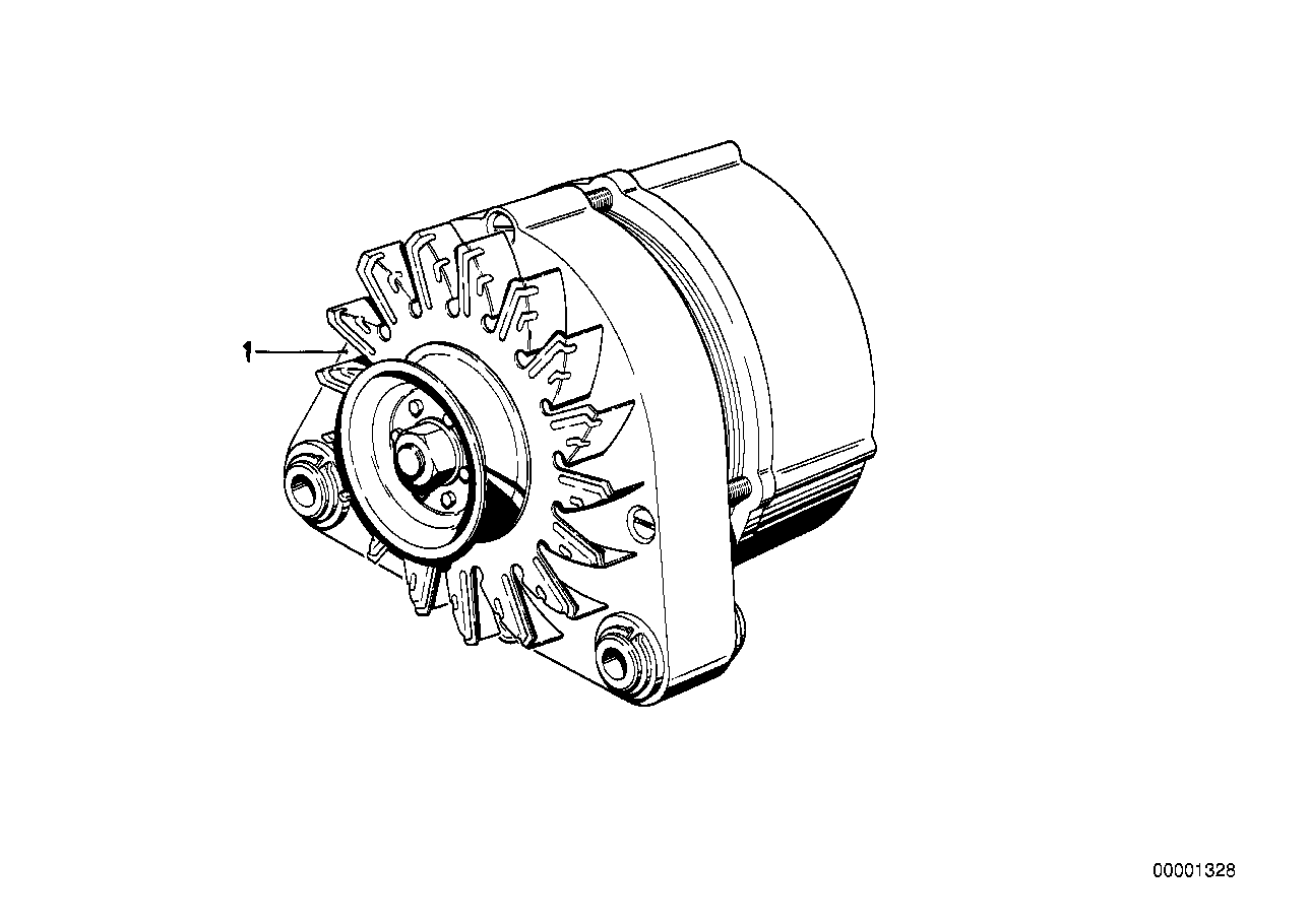 BMW 12 31 1 717 575 - Ģenerators ps1.lv