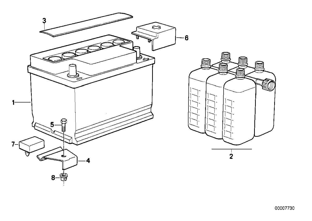 FORD 61218377127 - Startera akumulatoru baterija ps1.lv