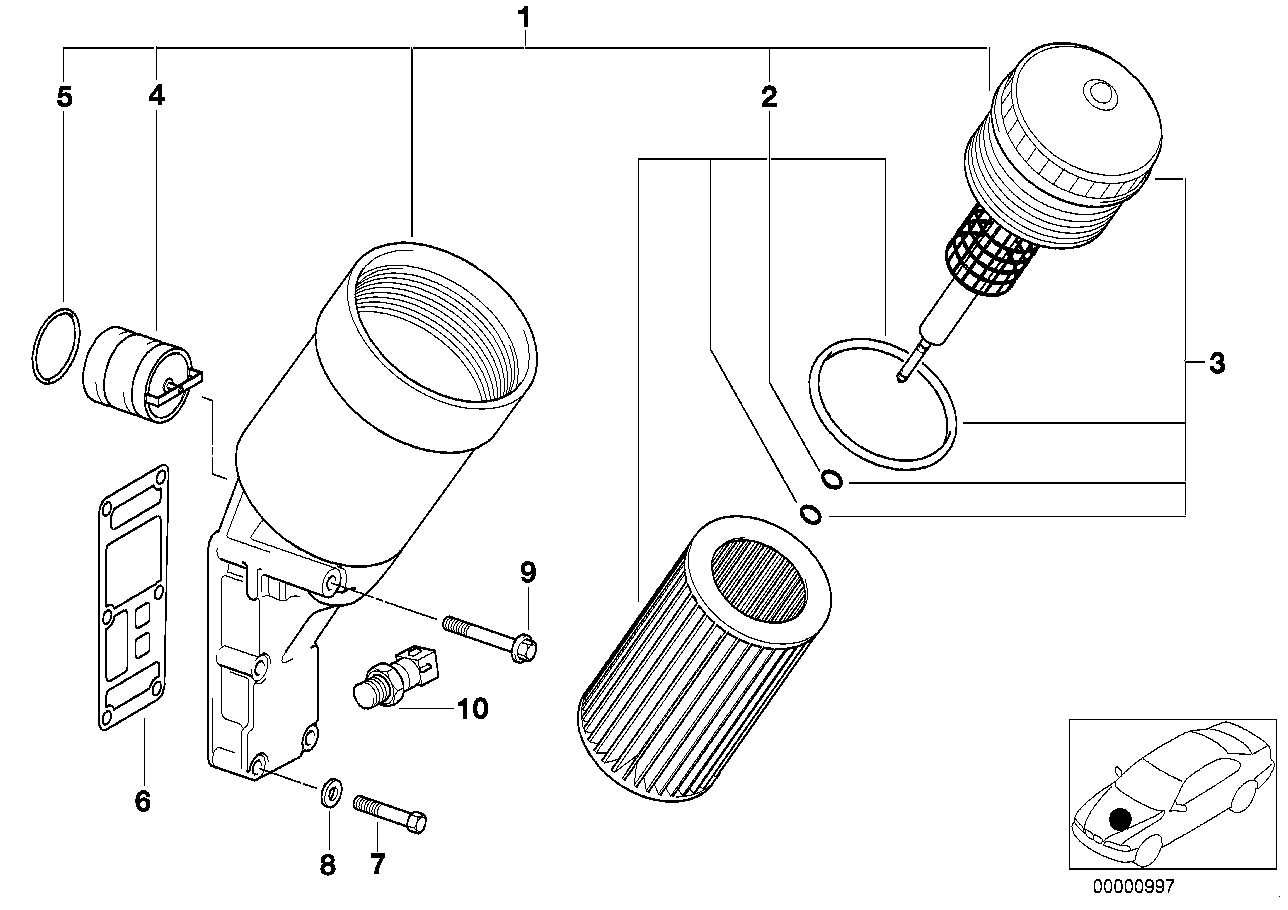 Rolls-Royce 12 61 2 367 061 - Devējs, Eļļas spiediens ps1.lv