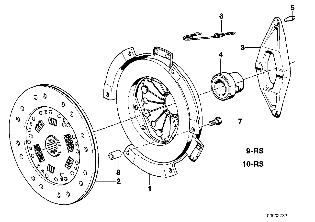 BMW 21 21 1 223 135 - Sajūga komplekts ps1.lv