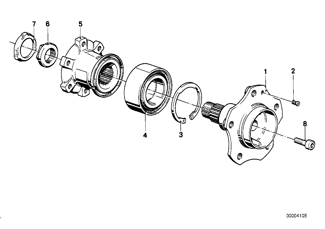 Skoda 07119934749 - Riteņa rumbas gultņa komplekts ps1.lv