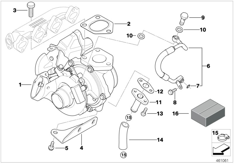 BMW 11652414326 - Kompresors, Turbopūte ps1.lv