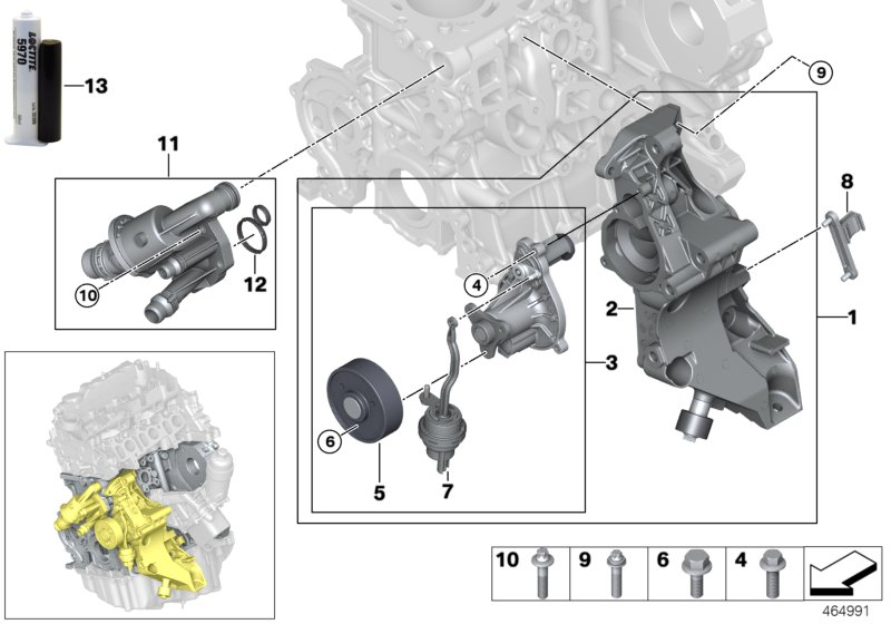 BMW 11518592238 - Ūdenssūknis ps1.lv