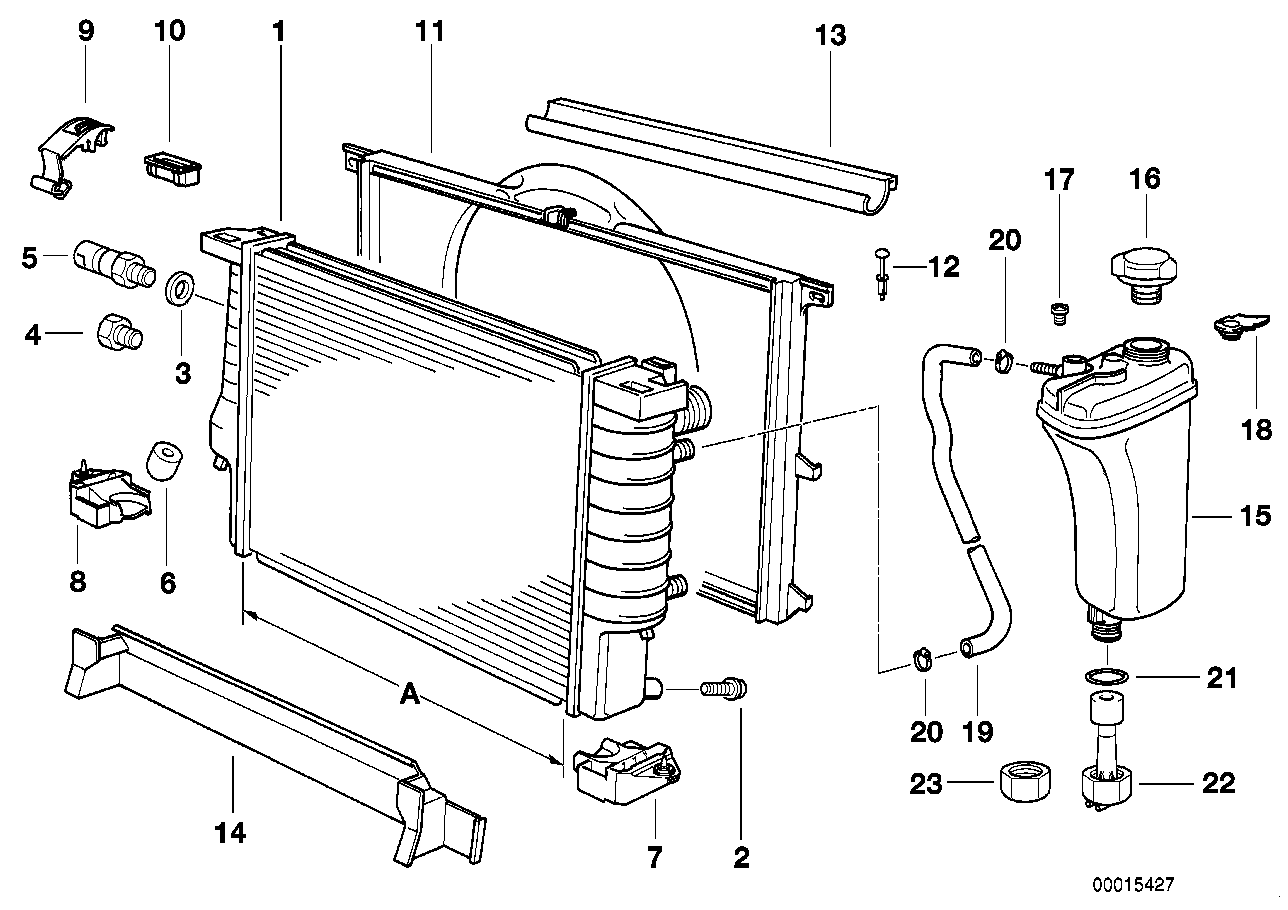 Alpina 1711.1.728.908 - Radiators, Motora dzesēšanas sistēma ps1.lv