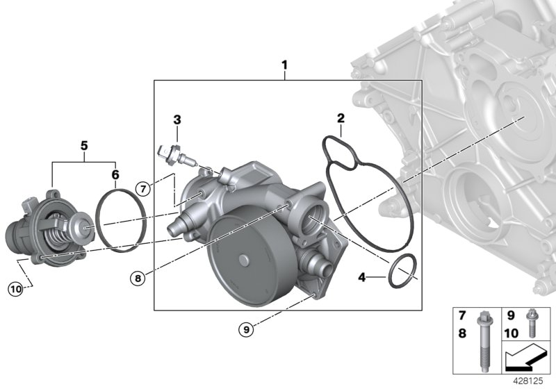 Rolls-Royce 11 53 7 586 885 - Termostats, Dzesēšanas šķidrums ps1.lv