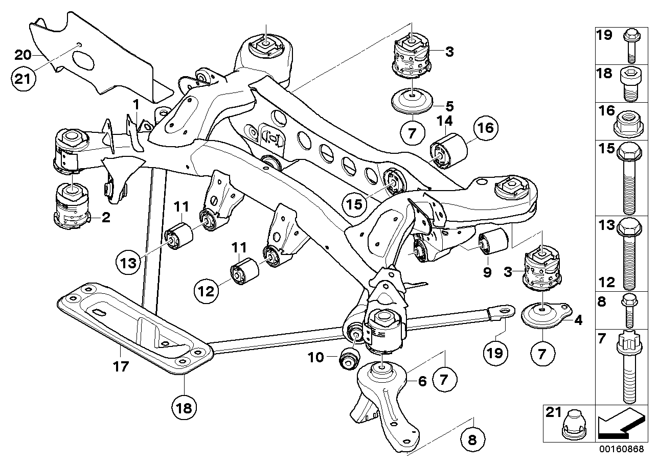 BMW 33 31 6 758 260 - Piekare, Šķērssvira ps1.lv