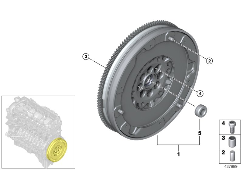 BMW 21 20 7 640 733 - Spararats ps1.lv