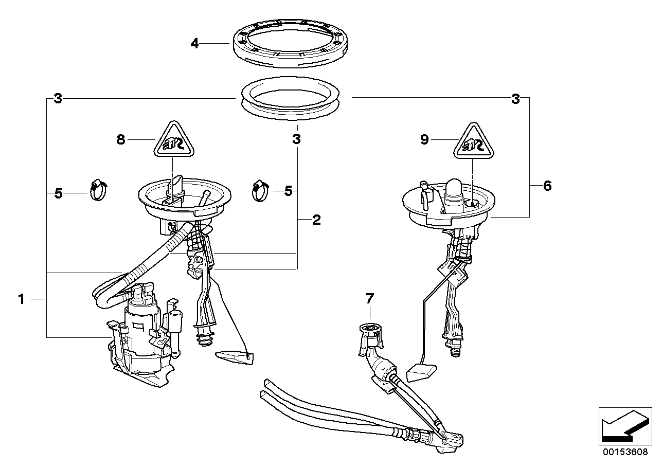 BMW 16 14 6 752 368 - Degvielas sūknis ps1.lv