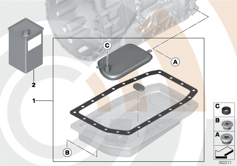 BMW 83 22 2 344 206 - Manuālās pārnesumkārbas eļļa ps1.lv