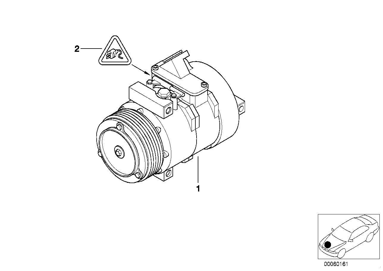 OM 64526904014 - Kompresors, Gaisa kond. sistēma ps1.lv