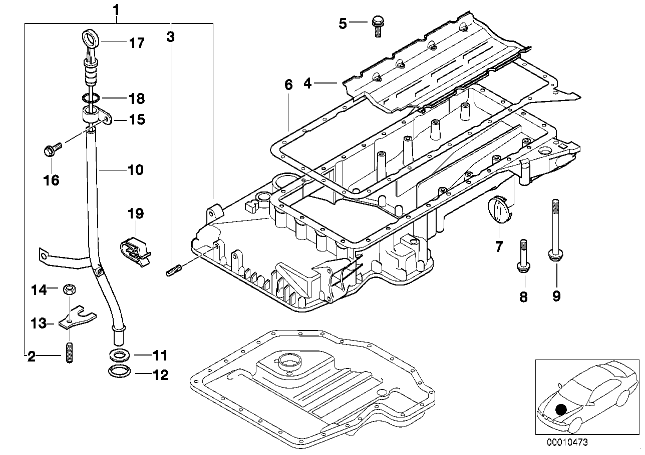 BMW 11 13 1 742 109 - Blīve, Eļļas vācele ps1.lv