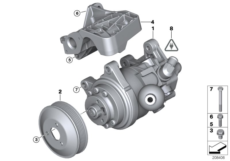 Mini 12 52 7 543 313 - Universal socket housing uncoded ps1.lv