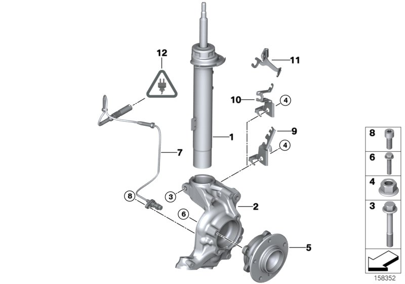 BMW (BRILLIANCE) 31 31 6 786 005 - Amortizators ps1.lv