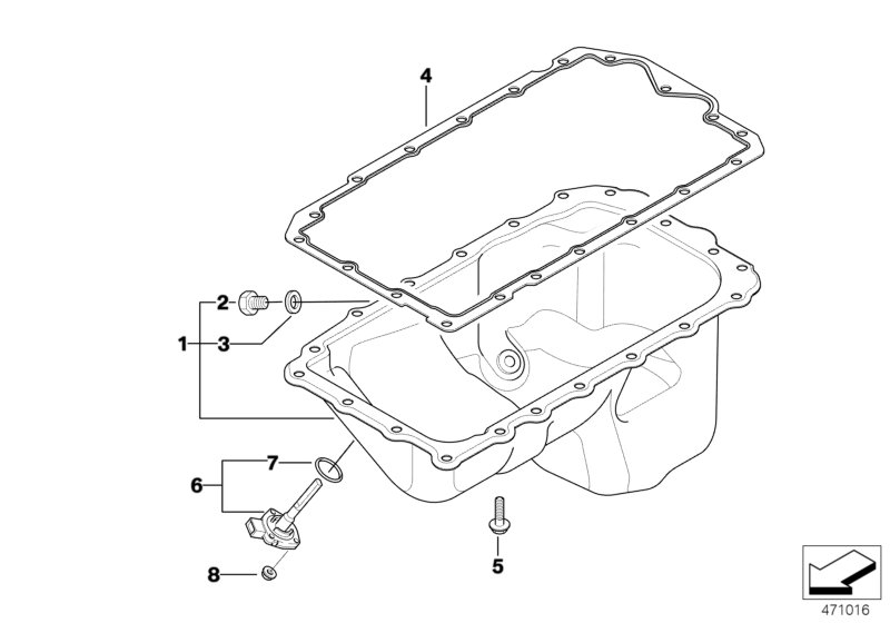 BMW 11137568566 - Eļļas vācele ps1.lv