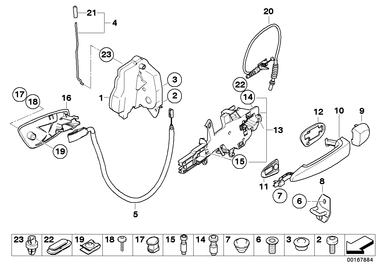 BMW 51227229459 - Durvju slēdzene ps1.lv