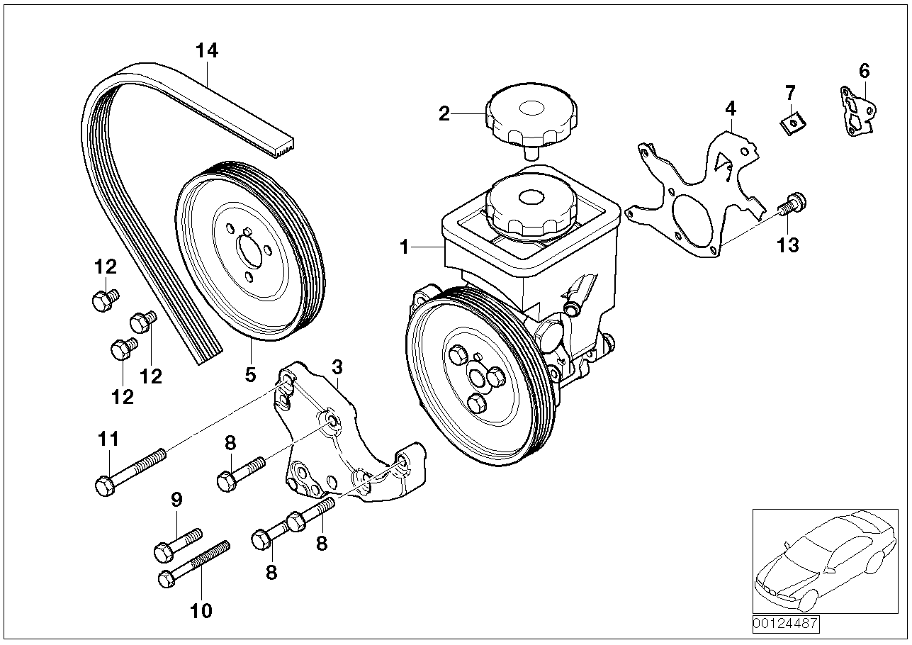 BMW 32 41 6 756 575 - Hidrosūknis, Stūres iekārta ps1.lv