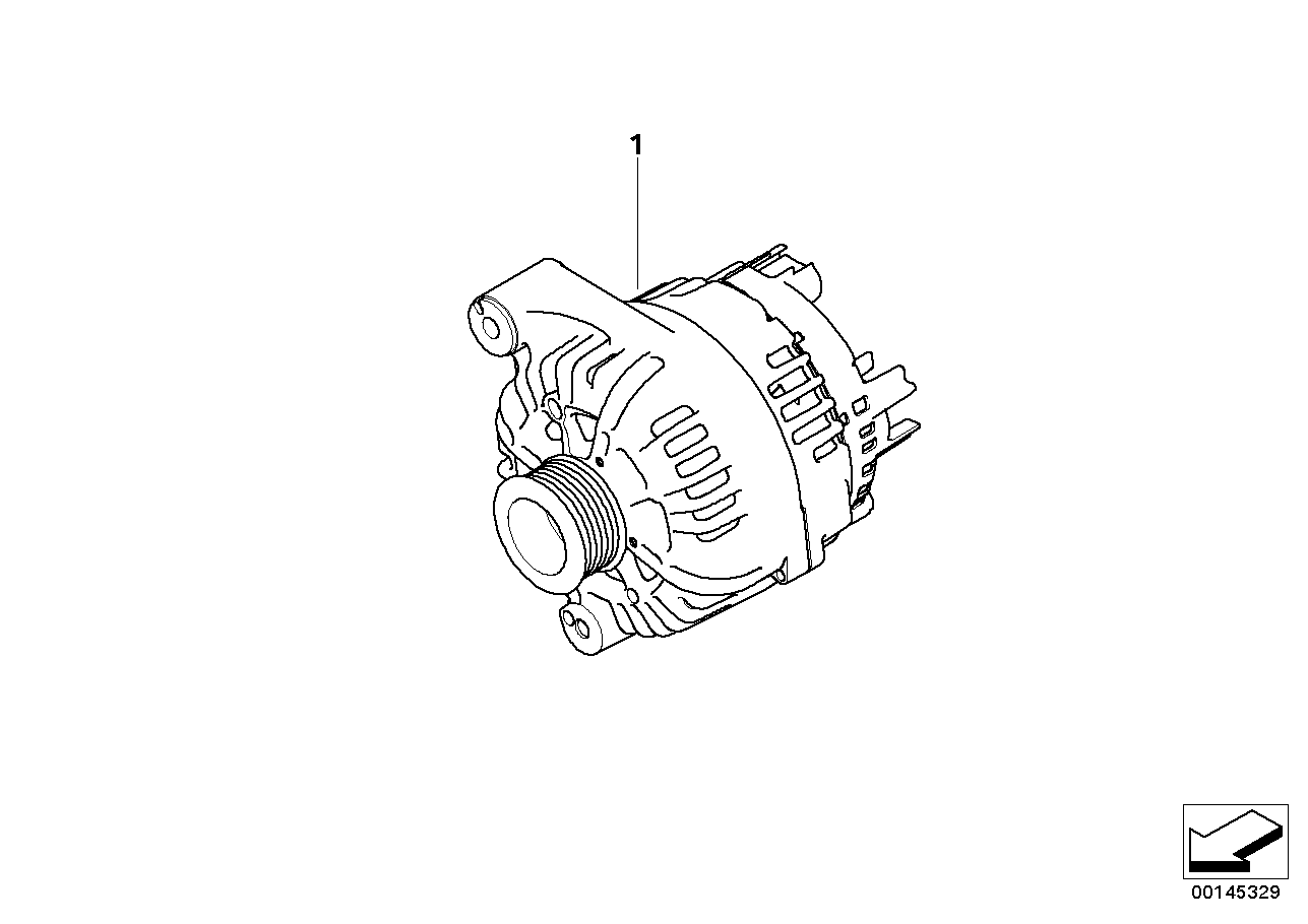 BMW 12 31 7 788 247 - Ģenerators ps1.lv