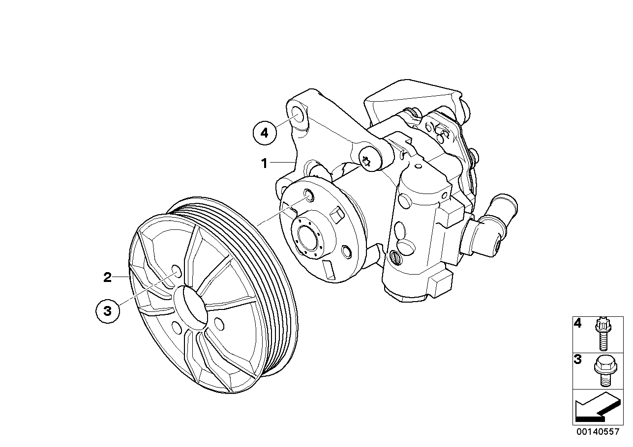 BMW 32 41 6 779 362 - Hidrosūknis, Stūres iekārta ps1.lv