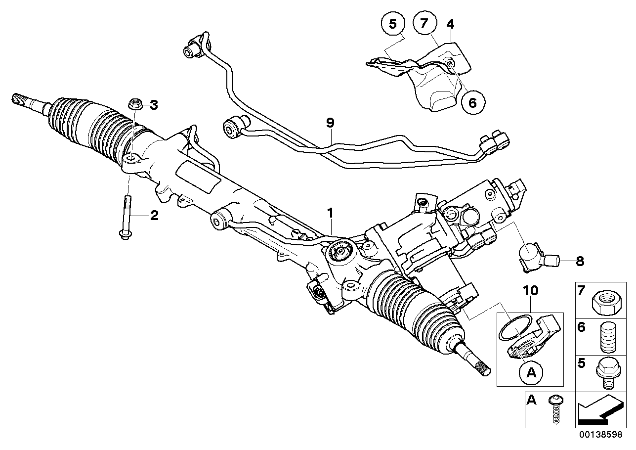 BMW 07 11 9 905 032 - Uzgrieznis ps1.lv