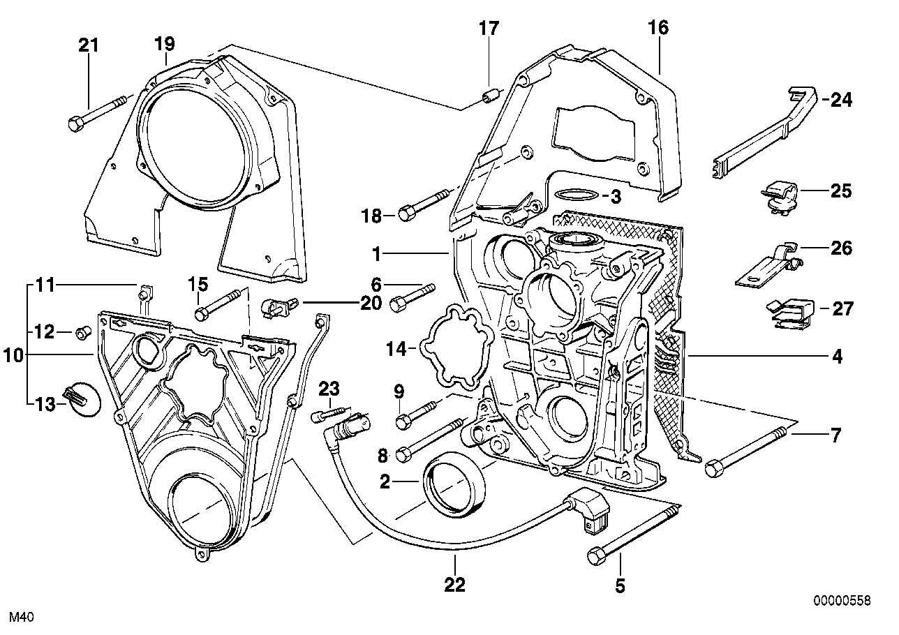 BMW 11 14 1 714 617 - Vārpstas blīvgredzens, Kloķvārpsta ps1.lv