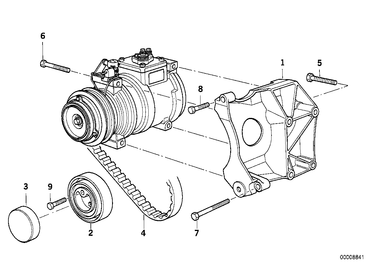 BMW 11 28 2 245 087 - Parazīt / Vadrullītis, Ķīļrievu siksna ps1.lv