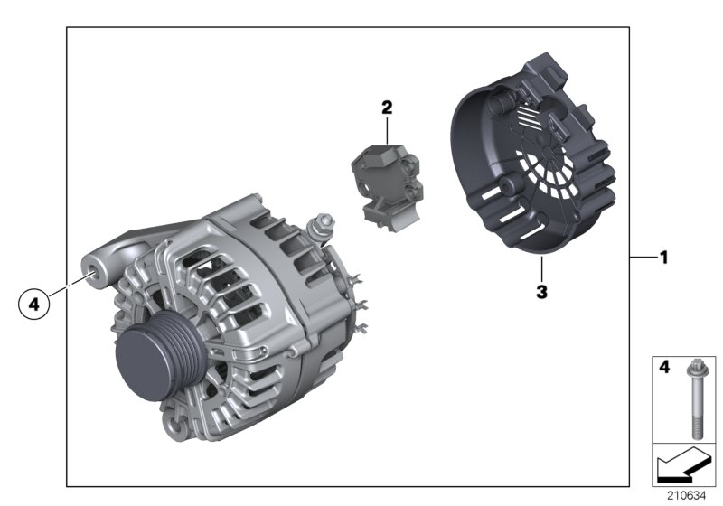 BMW 12318578609 - Ģenerators ps1.lv