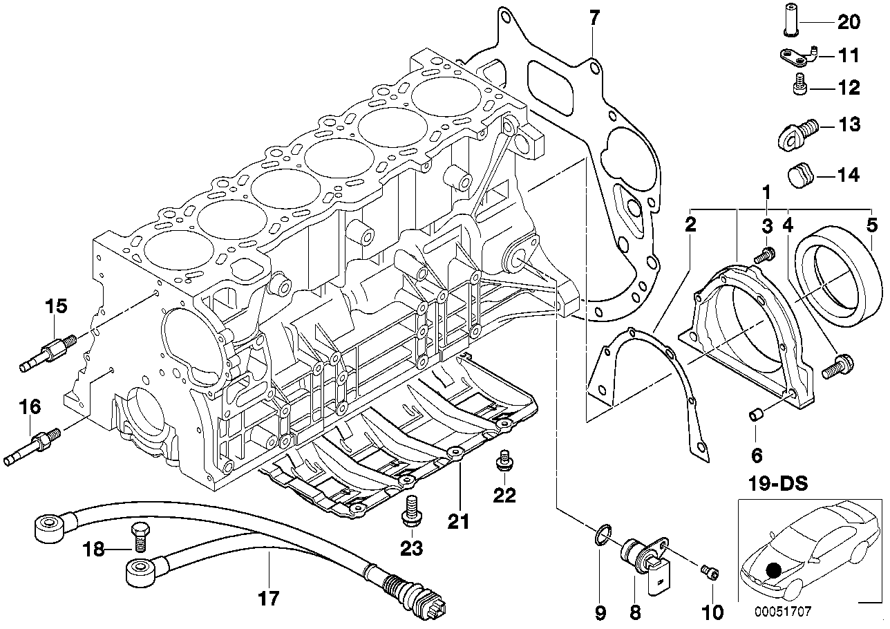 BMW 12 14 1 709 616 - Impulsu devējs, Kloķvārpsta ps1.lv