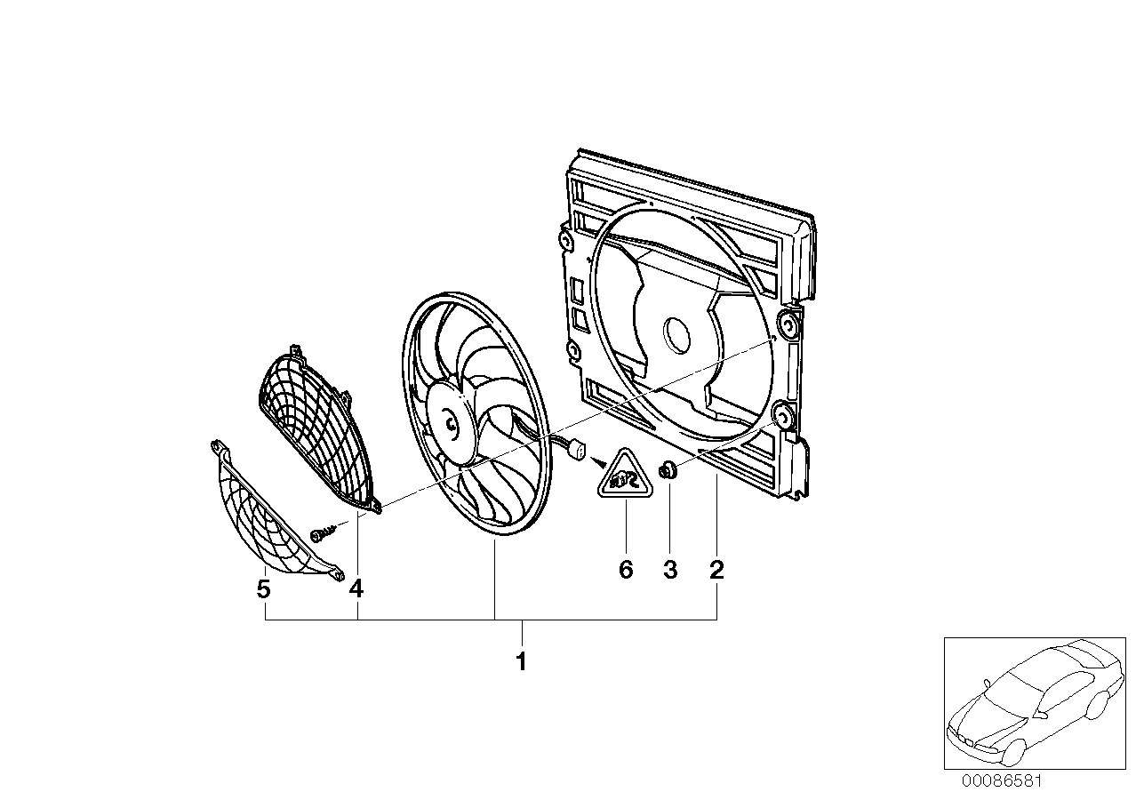 BMW 64548377795 - Ventilators, Motora dzesēšanas sistēma ps1.lv