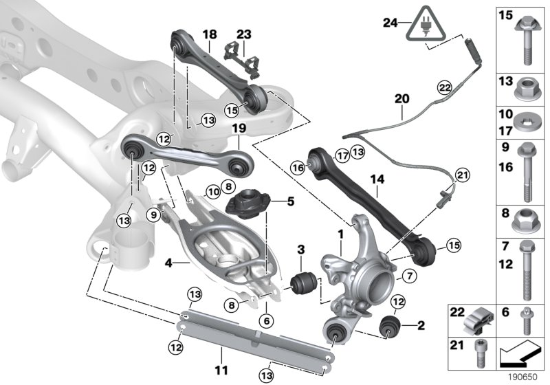 BMW 33 32 2 406 290 - Neatkarīgās balstiekārtas svira, Riteņa piekare ps1.lv