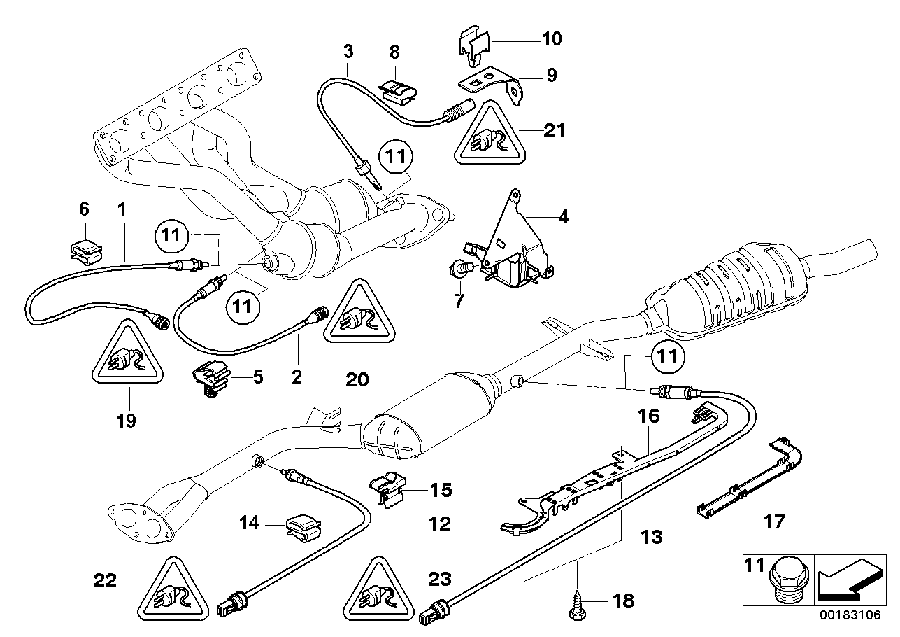 BMW 11 78 7 506 531 - Lambda zonde ps1.lv